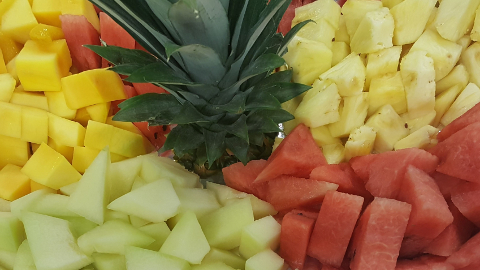 Foto van fruitsalade