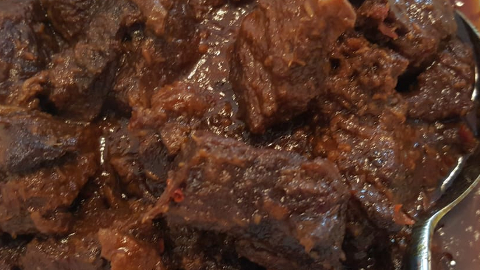 Foto van rendang