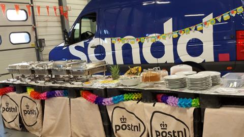 Foto van personeelsfeest Sandd